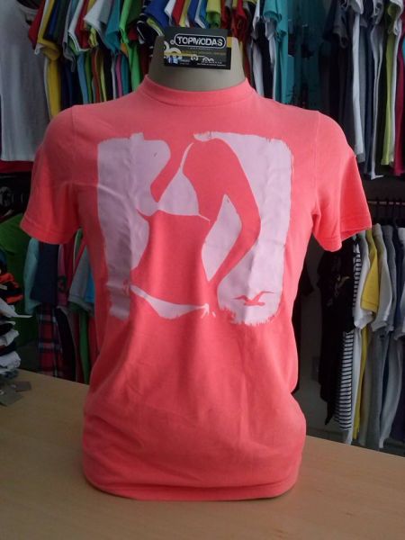 camiseta hollister